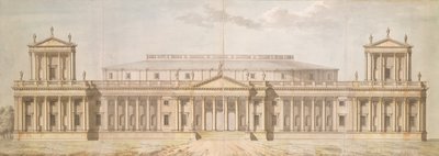 Design for a National Mausoleum by Thomas Sandby